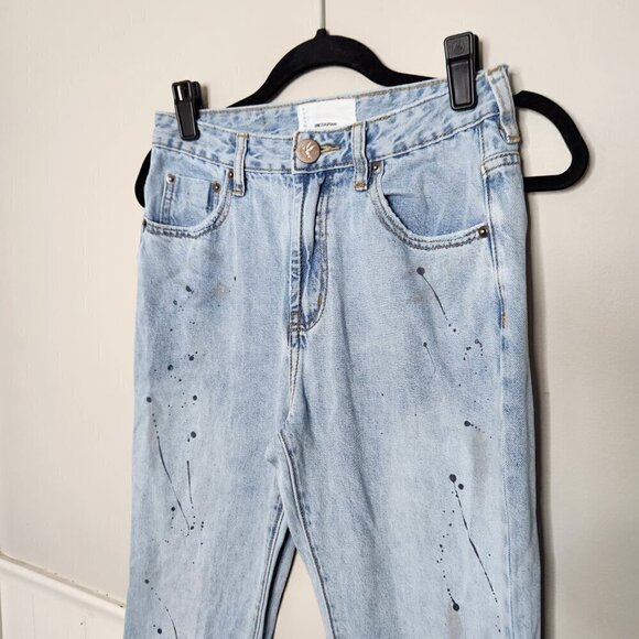 ONE TEASPOON FLEETWOOD ARTISTE CHARLIE SLIM HIGH WAIST FLARED JEANS - Picture 2 of 8